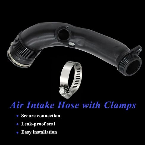 أنبوب خرطوم توربو مدخل هواء من AUCERAMIC مناسب لسيارات BMW F20 F21 F23 F22 F87 F30 F80 F34 F31 F33 F83 F32 F82 F36 خرطوم مدخل الشاحن التربيني مناسب لـ M135i M235i 335i 435i استبدال # 13717602651 in Kuwait