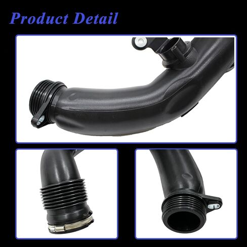 أنبوب خرطوم توربو مدخل هواء من AUCERAMIC مناسب لسيارات BMW F20 F21 F23 F22 F87 F30 F80 F34 F31 F33 F83 F32 F82 F36 خرطوم مدخل الشاحن التربيني مناسب لـ M135i M235i 335i 435i استبدال # 13717602651 in Kuwait
