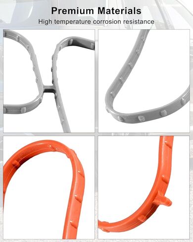 29215-3CFA1 Intake Inlet Manifold Gasket Seal Upper and Lower Fit for Hyundai Kia 3.3L 3.8L V6 2014-2025 Replace 28215-3CFA0 in Kuwait