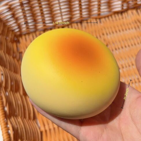 Cream Bun Bread Squishy - 4" Slow Rising Squishy Toys, Super Soft Food Squishies, Sensory Stress Relief Squeeze Toys for Adults, Cute Desk Fidget Toy in Kuwait