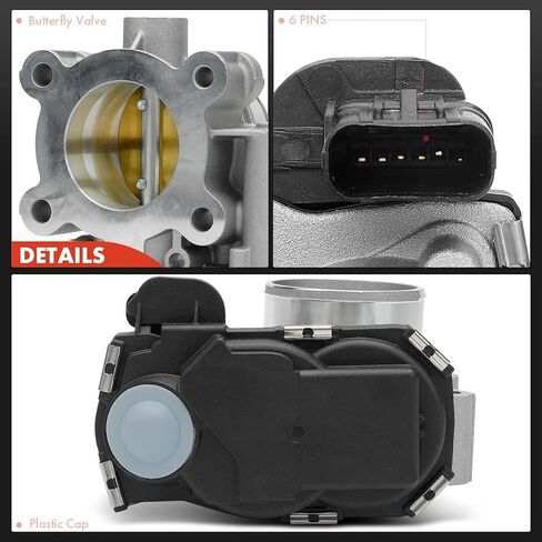 A-Premium Electronic Throttle Body Compatible with Chevrolet Spark 2016-2022 1.4L - Replace# 12673014, 12654237 in Kuwait