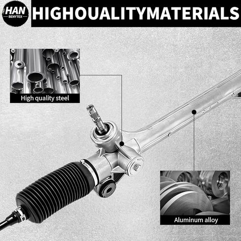 HanbenTex Hydraulic Power Steering Rack and Pinion Complete Assembly Replacement for Toyota Sienna 2011-2012 3.5L,Sienna 2013-2020,FWD Only(OE:26-2617) in Kuwait