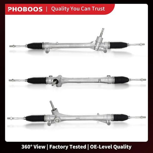 مجموعة رف وترس التوجيه الكهربائي من PHOBOOS متوافقة مع Lexus RX350/RX450h 2010-2023، RX450hL 2021-2022 3.5L & Toyota Venza 2009-2015 2.7L/3.5L، وحدة جديدة، المرجع. 24-2702 in Kuwait