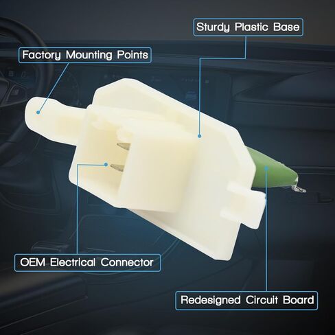 مقاوم محرك منفاخ HVAC مع حزام سلكي متوافق مع Ford Escape 2013-2019 Fiesta 2013-2019 Focus 2013-2018 Transit 150 250 350 Connect 2015-2024 Relpace AV1Z18591A 984-583 RU827 in Kuwait