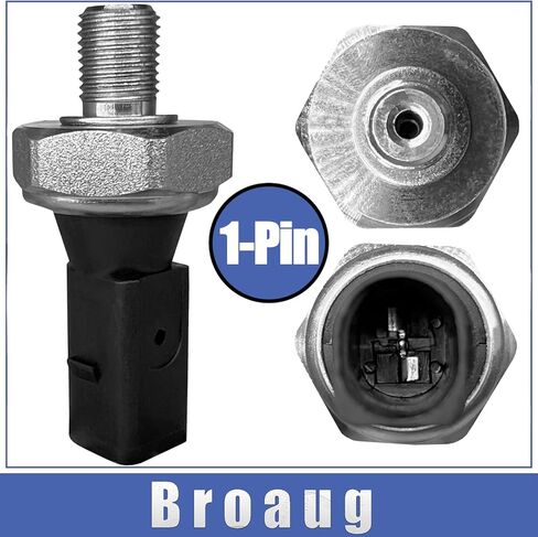 مفتاح ضغط زيت المحرك يستبدل OE 06A919081A 06A919081D PS-297 PS297T مع 1x موصل أسلاك وطرف 1x متوافق مع Audi/Bentley/Seat/Volkswagen in Kuwait