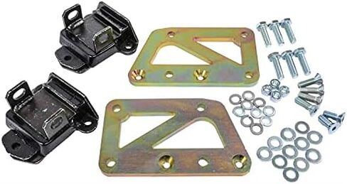 JEGS 50529 GM LS Engine to Small Block Chevy Chassis Swap Kit Poly Mounts in Kuwait
