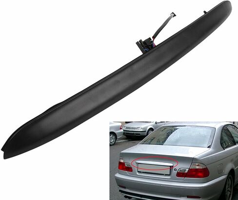 مقبض غطاء صندوق السيارة مع زر مفتاح غطاء الباب الخلفي متوافق مع BMW 323i 325i 328i 330i E46 Sedan 1999-2001 استبدال لـ 51137171699 51137170966 in Kuwait