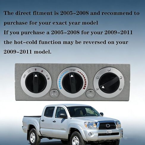55900-04020AC وحدة لوحة التحكم في المناخ للسخان المتوافقة مع 2005-2008 Toyota Tacoma، بديل لـ 55900-04020، وحدة التحكم في درجة حرارة مكيف الهواء in Kuwait