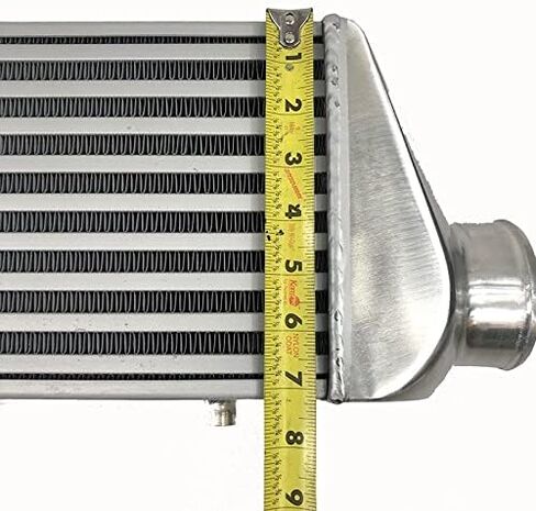 مبرد داخلي ذو زعانف أنبوبية عالمية 3 بوصة I/O حجم أساسي 27 بوصة X7.25 بوصة X4 بوصة، حجم أكبر 18.5 بوصة X7.25 بوصة X3.5 بوصة in Kuwait