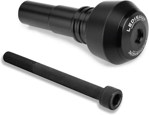 For ZONTES 350M 350E 350D 310M Motorcycle Accessories Frame Slider Anti-collision Cap Exhaust Slider Accessories motorcycle crash pad(Color:Black) in Saudi Arabia