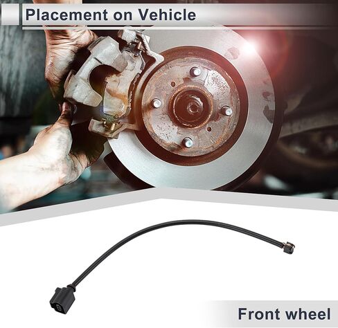 2 Pcs Front Wheel Brake Pad Wear Sensor No.95861236500 Disc Brake Pad Wear Indicator Sensor for Porsche Panamera 2011-2012 in Kuwait
