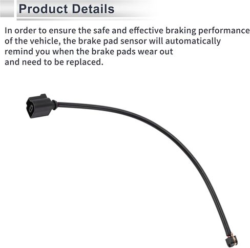 2 Pcs Front Wheel Brake Pad Wear Sensor No.95861236500 Disc Brake Pad Wear Indicator Sensor for Porsche Panamera 2011-2012 in Kuwait