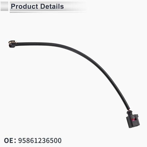 2 Pcs Front Wheel Brake Pad Wear Sensor No.95861236500 Disc Brake Pad Wear Indicator Sensor for Porsche Panamera 2011-2012 in Kuwait