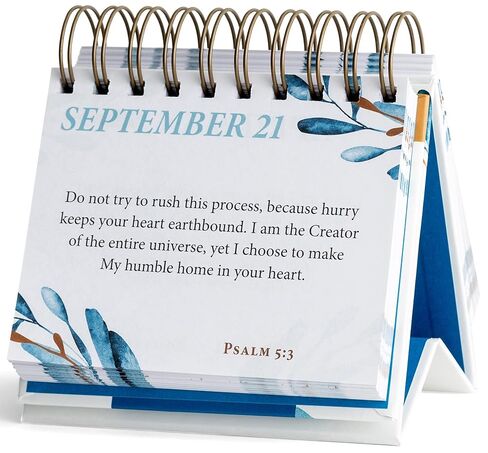 Jesus Calling: Enjoying Peace in His Presence Large Print (A DaySpring Inspirational DayBrightener) - Perpetual Calendar in Kuwait