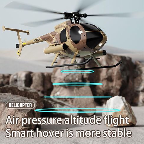 طائرة هليكوبتر كبيرة الحجم 335 مم MD500 C189 بدون فرشاة تعمل بالتحكم عن بعد، إضافة وضع التدفق البصري RC Heli Aircraft 1/28 مقياس كامل الوظائف، نظام تحكم ممتاز في الأكروبات الجوية، الجيش الأمريكي RTF، أسود، بطارية واحدة in Kuwait