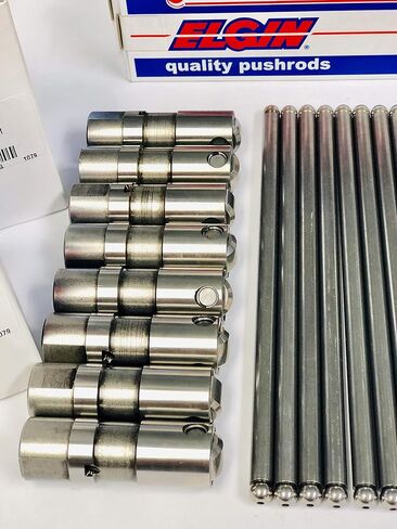 Elgin Industries Pushrod & Lifter Set compatible with 1996-02 GM Vortec 5.0L 305 & 5.7L with Roller Lifters in Kuwait
