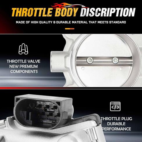 Throttle Body 0280750556 AG9E-9F991-AA 5102039 LR024970 Fit for LR2 DOHC Petrol 2013-2015 Fit for Range Rover Evoque DOHC Petrol 2012-2013 L4 2.0L in Kuwait
