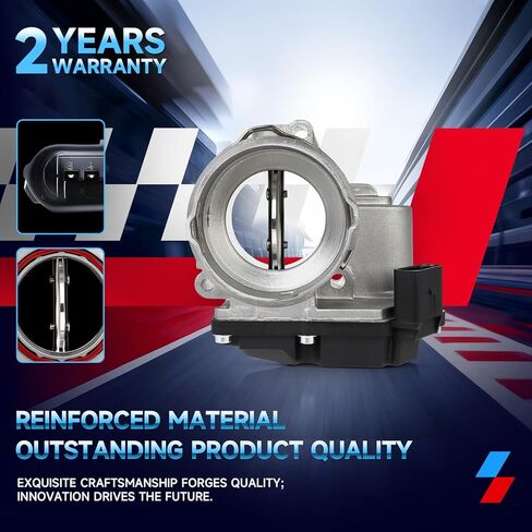 03L128063D تجميع جسم الخانق 03L128063AF متوافق مع Audi A3 10-13، VW Beetle 13-15/ Golf 10-14/ Jetta 09-14 2.0L A1 A4 A5 A6 Golf Passat Beetle Polo Touran 03G128063S 03G128063AC in Kuwait