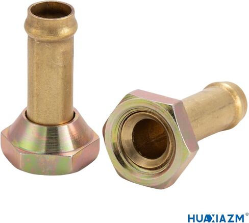 Transmission Cooler Oil Tube Connector Compatible with Toyota Tundra 2000-2004 3.4L 4.0L - 2 pcs Radiator Transmission Cooler Line Fittings in Kuwait