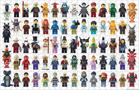 لغز LEGO® NINJAGO مكون من 500 قطعة in Kuwait