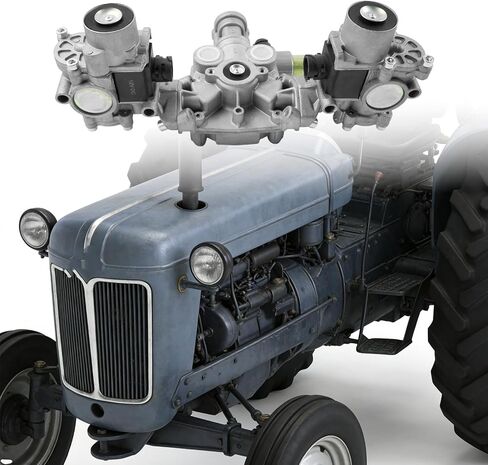 4725002230 12 فولت خلفي ABS صمام المغير مناسب لـ Wabco S4725002230 صمام ABS ومجموعة وحدة التحكم الإلكترونية للجرار 4S/4M 6S/4M لاستبدال S4725002230 in Kuwait