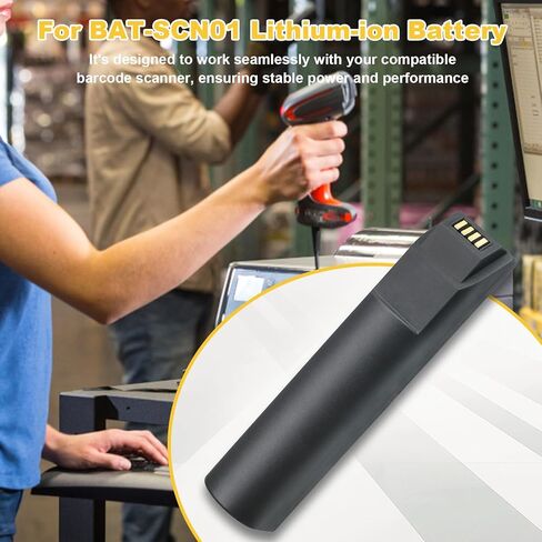 لاستبدال بطارية الليثيوم الماسح الضوئي هانيويل BAT-SCN01 - 3820 3820i 4820 4820i 5620 6320 1202 BAT-SCN01A HR-100 1T72466 1902GHD HW1911BAT2 الجزء رقم 100000495 S-L-0526-E 013283 HO48L1-G 2400 مللي أمبير in Kuwait