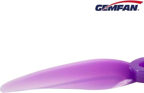 تحكم دقيق أكثر متانة وقبضة أفضل Gemfan Hurricane 51477 Tri-Blade FPV Drone Propeller Racing Freestyle Props متوافق مع 2206 2207 2208 2306 2407 محرك كوادكوبتر بدون فرشاة (16 قطعة) in Kuwait
