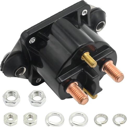 89-817109A3 Starter Relay Solenoid, Replacement for Mercury 3 4 6 Cyl 40-250 HP Marine Engine, Replaces 18-5834, SW109, 89-817109A2, 89-817109A1 in Kuwait