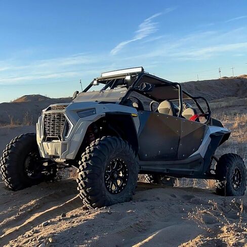 مجموعة أبواب كاملة مكونة من 4 قطع لسيارة Polaris RZR XP4 1000 2014-2022، XP Turbo، S Velocity 4 مقاعد، أسود، مع أجهزة تثبيت in Kuwait