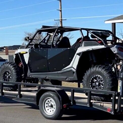 مجموعة أبواب كاملة مكونة من 4 قطع لسيارة Polaris RZR XP4 1000 2014-2022، XP Turbo، S Velocity 4 مقاعد، أسود، مع أجهزة تثبيت in Kuwait