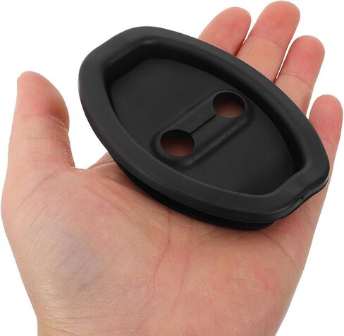 مجموعة غطاء حماية مزلاج باب السيارة من PRETYZOOM Universal مكونة من 8 قطع من وسادات حماية مزلاج الباب من السيليكون مع وسادة ممتصة للصدمات للملحقات الخارجية للمركبة in Kuwait