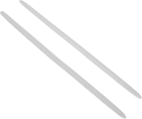 ULTECHNOVO Extended 2pcs Car Door Silicone Anti-Collision Strips 40cm White Protective Pads for Automotive Door Edge Scratch and Bumper Guard, Universal Fit for Cars Suvs and Pickup Trucks in Kuwait