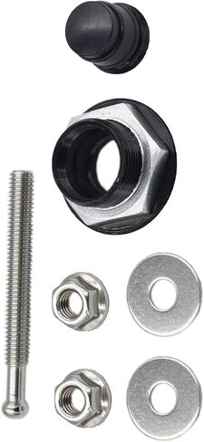 Unifizz Car 4Pcs Universal Aluminum Vehicle Hood Pins-Quick Release Lock Latch Bumper License Plate Clip Push Button Bonnet 1.25inch in Kuwait