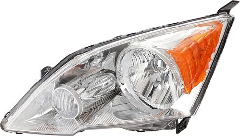 طقم المصابيح الأمامية البديلة يناسب Honda CR-V 2009-2010 2.4L للسائق والراكب ودعامة جانبية ومصابيح أمامية (2 دعامة و2 مصباح أمامي) in Kuwait