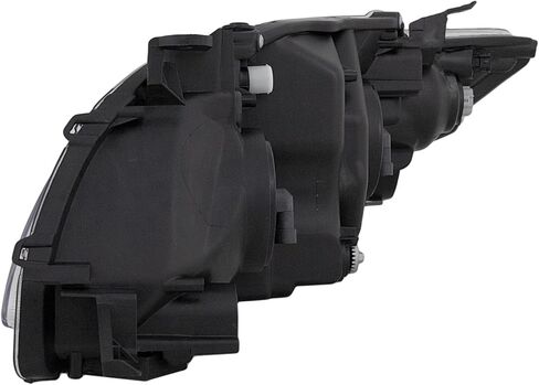 Replacement Headlight Kit Driver and Passenger Halogen with Black Housings fits Toyota Corolla 2009-2010 1.8L in Kuwait