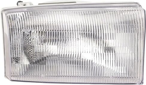 Replacement Headlight Lamp Kit Driver and Passenger Side Fits Ford F-250 F-350 F-450 F-550 Excursion (6.8L V10 GAS) in Kuwait