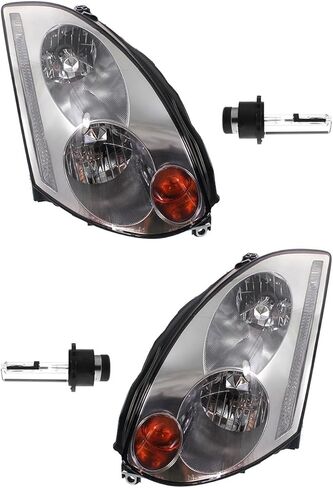 Sawyer Auto Replacement Headlight Kit fits INFINITI G35 2004 Coupe Low Beam (Driver and Passenger Side) in Kuwait