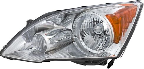Replacement Headlight Kit (Left and Right) fits Honda CR-V 2009 2.4L Halogen (Includes 2 Bumper Trim) in Kuwait