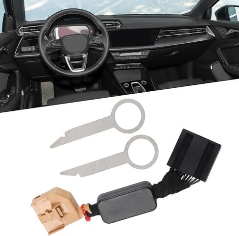 مجموعة مزيل إيقاف التشغيل لسيارة Audi A3 8V (2014-2019) - كابل تعطيل التشغيل/الإيقاف التلقائي للمحرك البديل المباشر، هيكل بلاستيكي + معدني in Kuwait