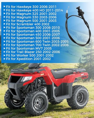 كابل خنق 7081008 ATV مناسب لـ Polaris Sportsman 500 600 400 300، مناسب لعامل تشويش إذاعي Polaris Hawkeye Magnum in Kuwait