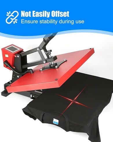 DTF Laser Positioning Tool for Hat & T-Shirt Press Machine, Precise Placement for Sublimation, Heat Press Laser Alignment System, 39 Inches Power Cord in Kuwait