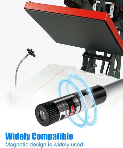 DTF Laser Positioning Tool for Hat & T-Shirt Press Machine, Precise Placement for Sublimation, Heat Press Laser Alignment System, 39 Inches Power Cord in Kuwait