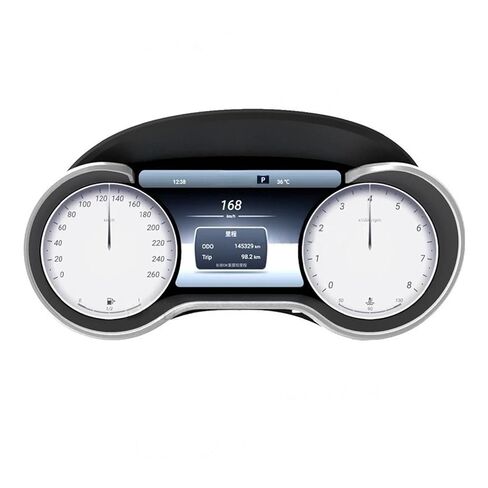 LCD Car Digital Cluster Instrument Cockpit Compatible for Benz GL ML Class X164 W164 2005-2010 Speedmeter Dashboard in Kuwait