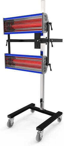 Infrared Paint Curing Lamp - 2100W Short Wave Infrared Dryer with Timer for Car Paint Spray Booth in Kuwait
