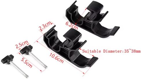 2PCS Flashlight Holder Bracket Mount for Jeep Wrangler JL Gladiator JT 2018-2026 Car Interior Accessories in Kuwait