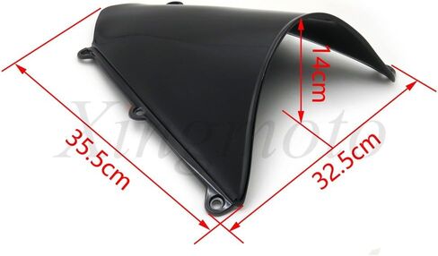 استبدال AfterMokit لـ 2007-2012 Honda CBR 600RR/2009-2012 Honda CBR 600RA الزجاج الأمامي الأسود ABS in Kuwait
