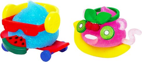 Snackipoos 2‑Pack – DIY Squishy Making Kit for Kids 5 Years and Up, Make 2 Collectible Squishies, Reusable Mould & Accessories, Surprise Squishy Toy Set, Series 1 in Kuwait
