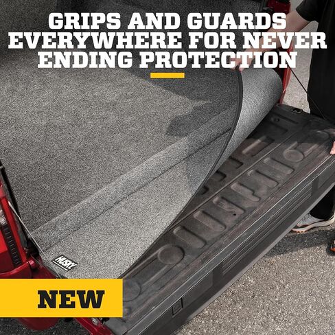 Husky Liners Full Truck Bed Liner | Fits 2023-2026 Chevrolet Colorado & GMC Canyon, 5' Bed, Fits with & w/Out Tailgate Compartment - Crew Cab | Guardian Comfort Mat, 1 pc. Grey - HBRB23CCK in Kuwait