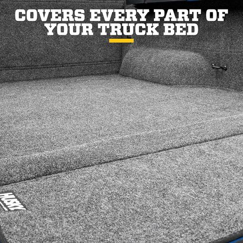 Husky Liners Full Truck Bed Liner | Fits 2023-2026 Chevrolet Colorado & GMC Canyon, 5' Bed, Fits with & w/Out Tailgate Compartment - Crew Cab | Guardian Comfort Mat, 1 pc. Grey - HBRB23CCK in Kuwait