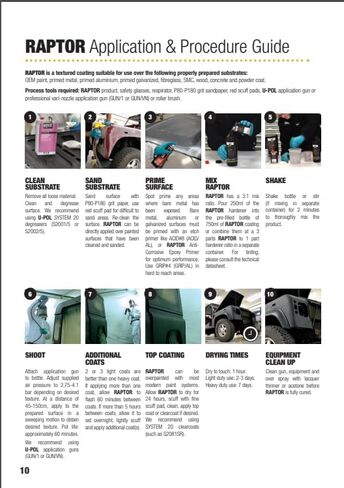 Raptor Truck Bed Liner Kit with Colored Desert Tan Tint and Spray Gun - 6 Liters - Protective Spray On Paint for Coating Trucks, Tailgates, Vehicle Undercoating - Tintable Bedliner Formula in Kuwait